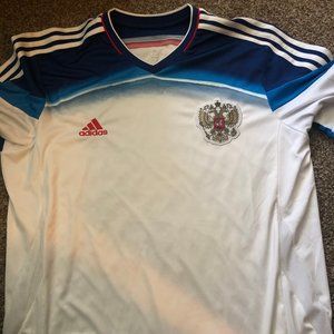 Russia Adidas Soccer Jersey Size XL